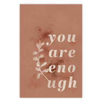 Póster You Are Enough [Poster]