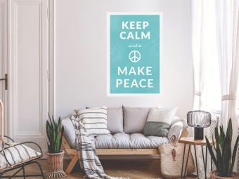Poster Keep Calm Make Peace [Poster]