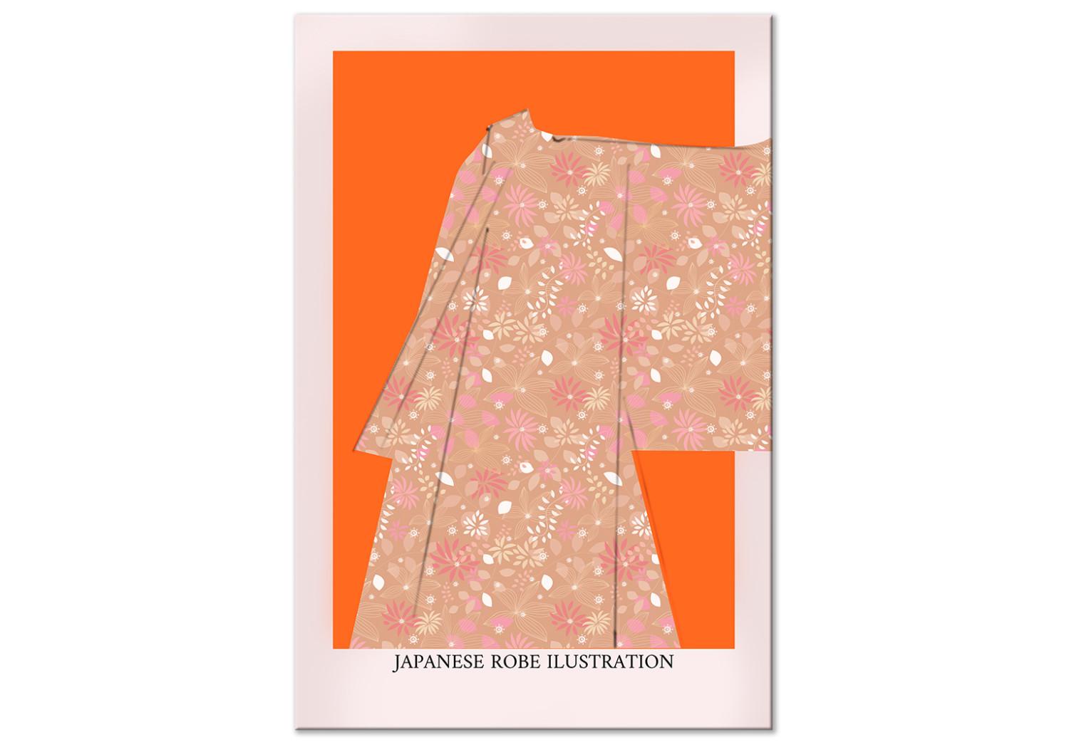 Cuadro decorativo Japanese Kimono (1 Part) Vertical