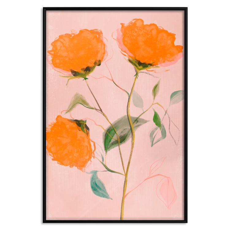 Póster Orange Flowers [Poster]