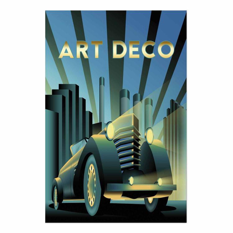Póster a todo color de coches clásicos antiguos póster de coches antiguos y  clásicos