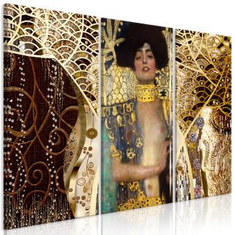 Cuadro moderno Klimt's Judith (3 Parts)