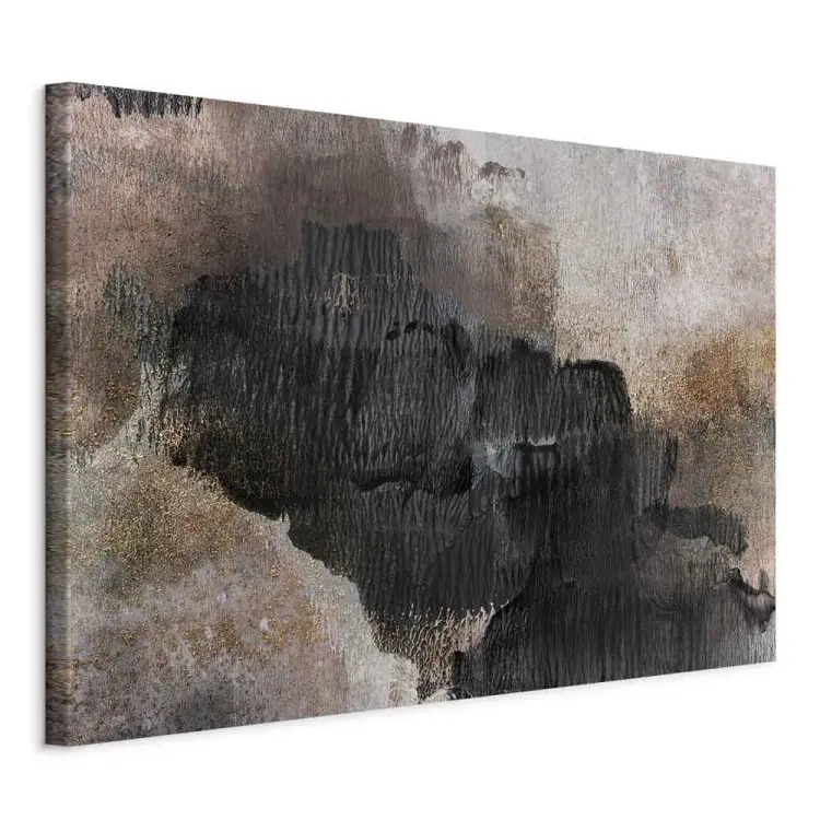 Oasis Beige - Abstracción con toques negros