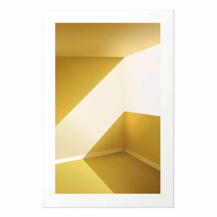 Póster Yellow Architecture - Canary Room in the Rays of the Summer Sun
