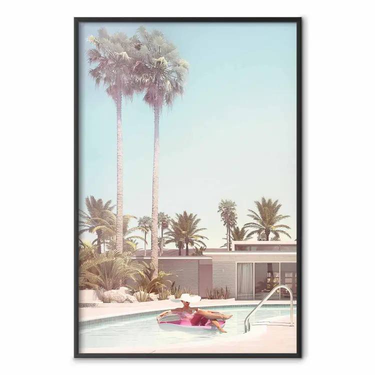 Palmeras - relajación vacacional junto a la piscina