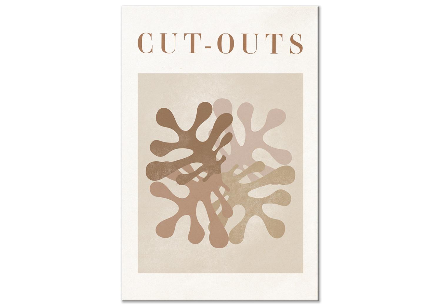 Cuadro moderno Cutouts - Abstract Shapes Suggesting Vegetation