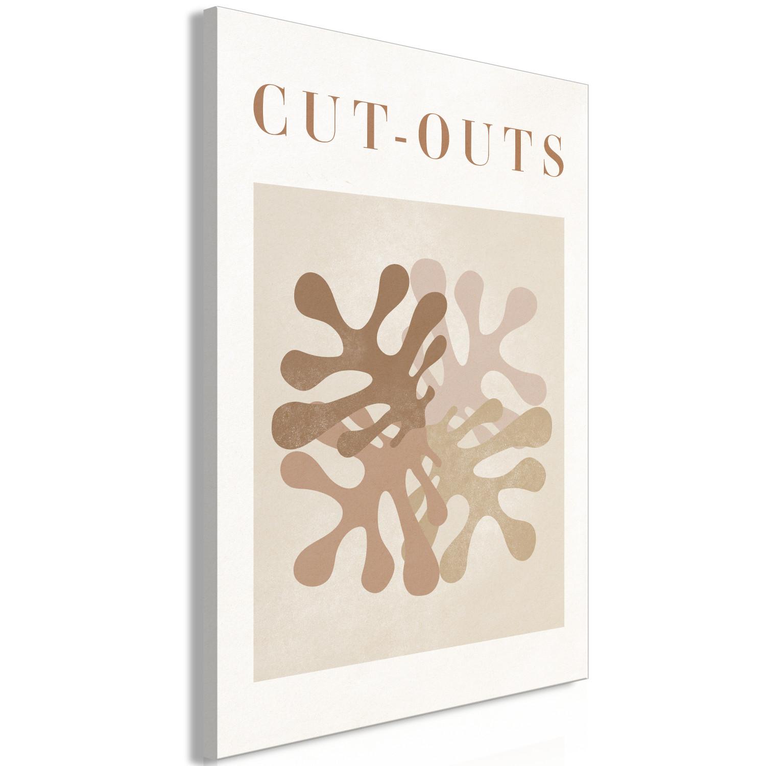 Cuadro moderno Cutouts - Abstract Shapes Suggesting Vegetation