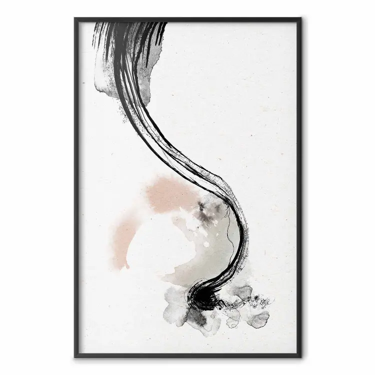 Trazo de pincel: formas y manchas con tinta