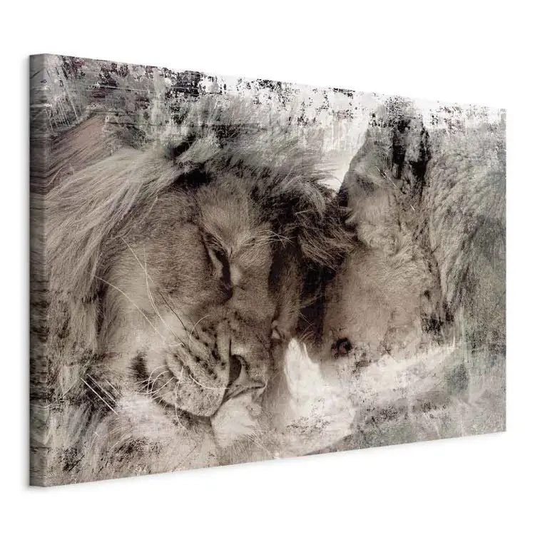 Cuadros de leones para salón - Diseño Exclusivo y Elegante