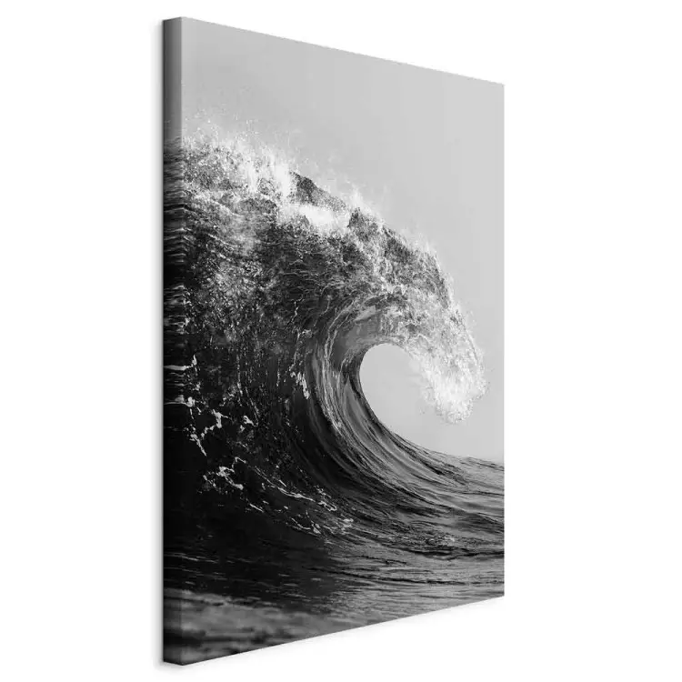 Mar en blanco y negro - paisaje marino único