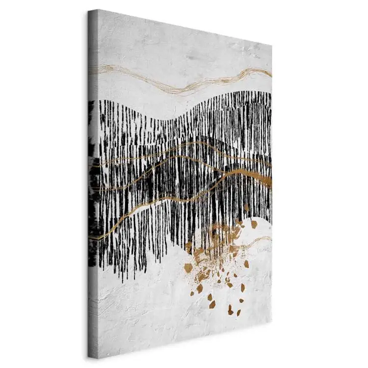 Senderos salvajes - representación abstracta de un paisaje de montaña