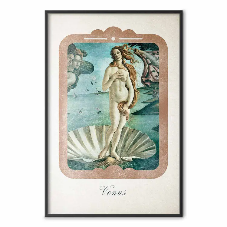 Venus - fragmento de un cuadro de Sandro Botticelli