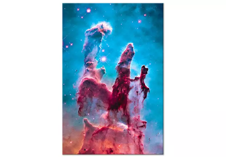 Pillars of Creation - An Open Cluster in the Constellation Serpent