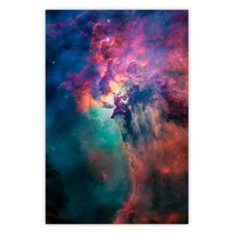 Poster Star View - Colorful Nebula Photographed With a Telescope