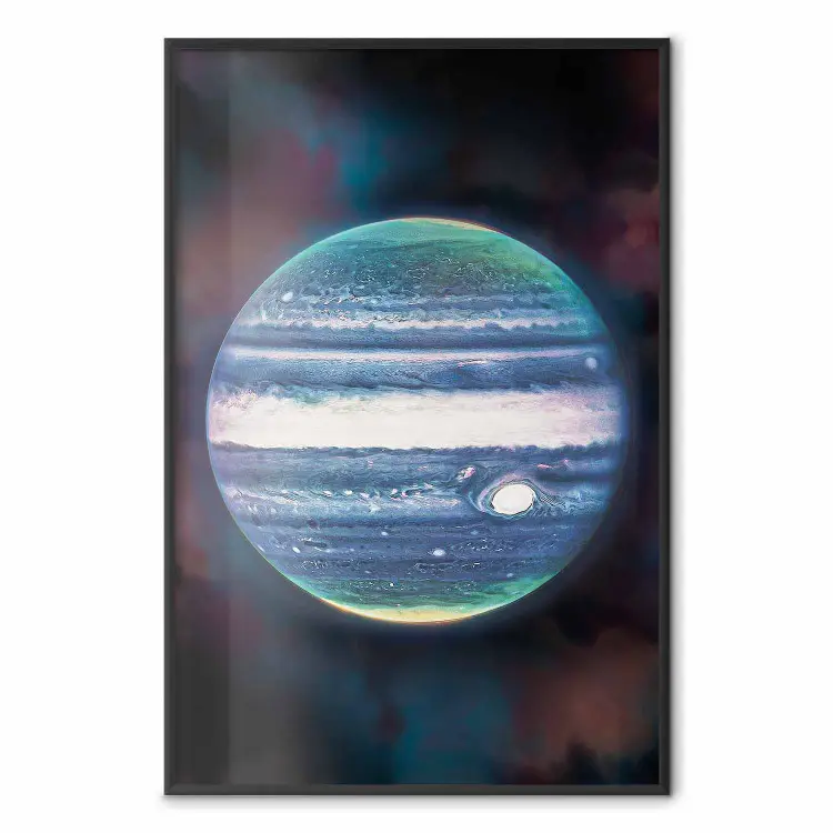 Júpiter: el planeta - primer plano de Júpiter y sus auroras