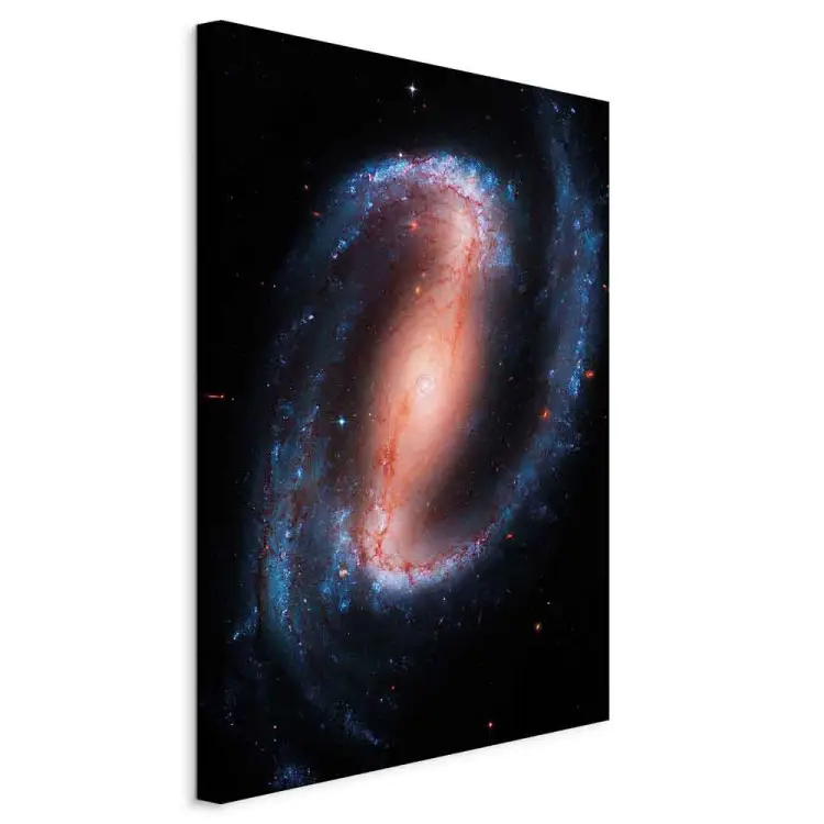 Galaxia espiral - estrellas vistas a través de un telescopio
