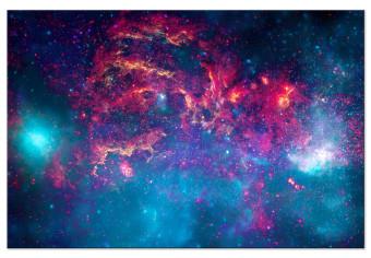 Cuadro XXL Cosmic Constellations - Milky Way Seen through a Telescope