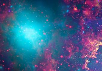 Cuadro XXL Space Constellations - Milky Way Seen through a Telescope