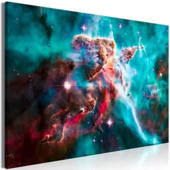 Cuadro XXL Galactic Journey - Photograph of the Colorful Creatures of the Cosmos