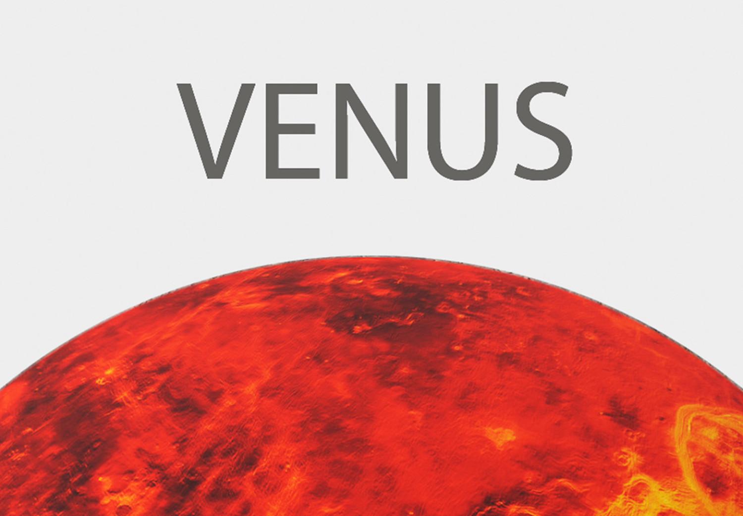 Cuadro Venus II - The Brightest Planet in the Solar System
