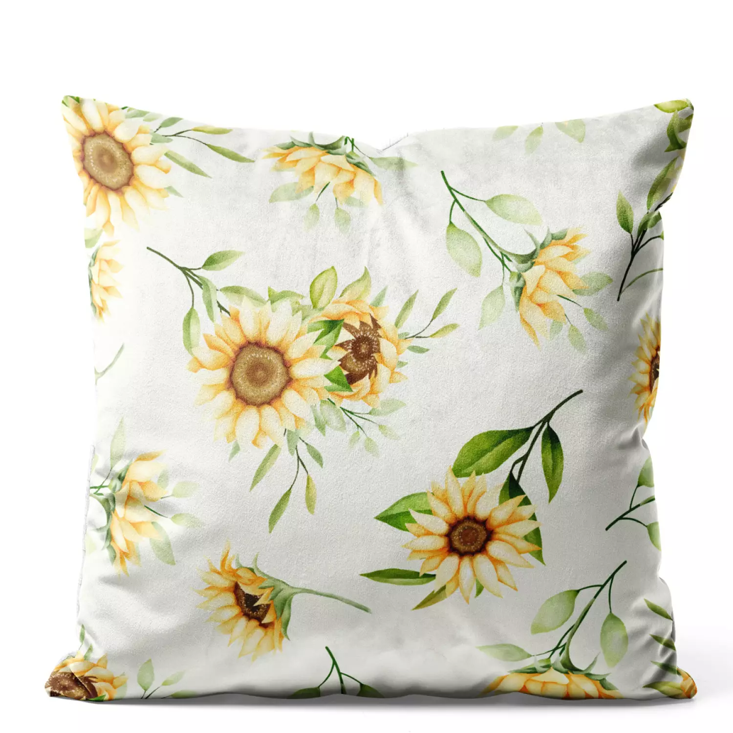 Almohadas de girasoles on sale