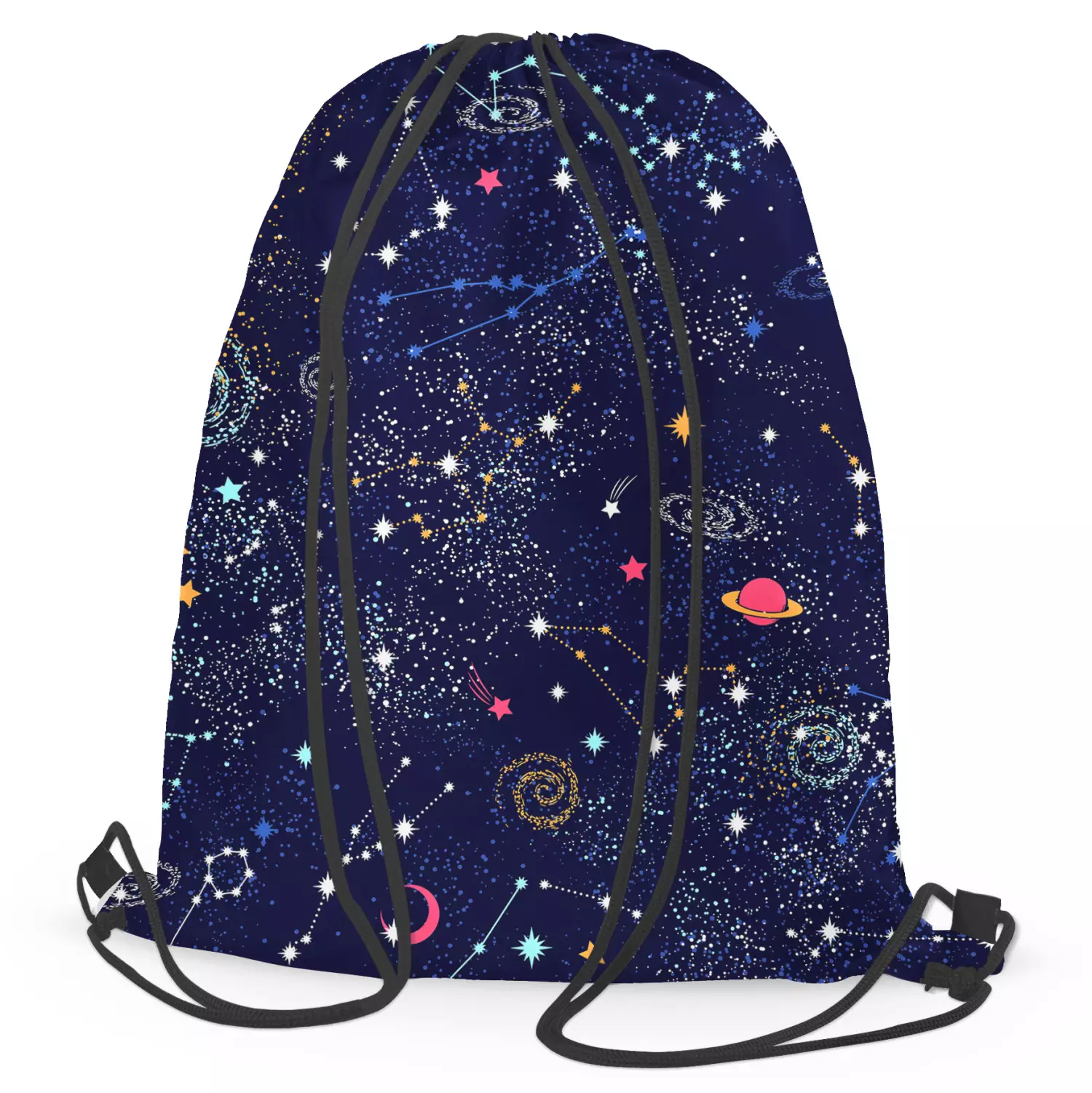 Mochila Constelaciones cosmicas estrellas y planetas en el cielo textil Mochilas tienda bimago
