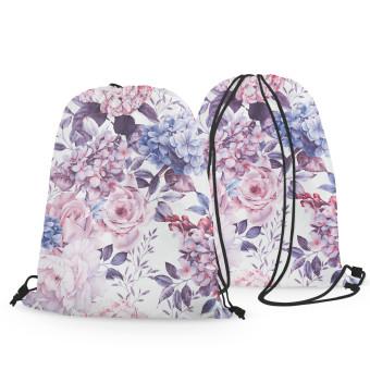 Mochila Spring arrangement - flowers in shades of pink and blue