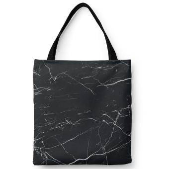 Bolsa de mujer Scratches on marble - a graphite pattern imitating the stone surface