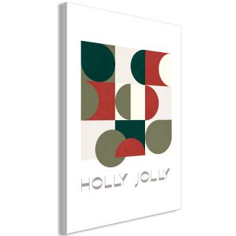 Cuadro Holly Jolly - Abstract Shapes in Festive Colors