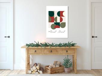 Cuadro Holly Jolly - Abstract Shapes in Festive Colors
