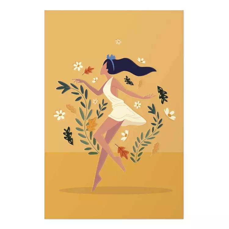 Poster Dancing Among Flowers [Poster]