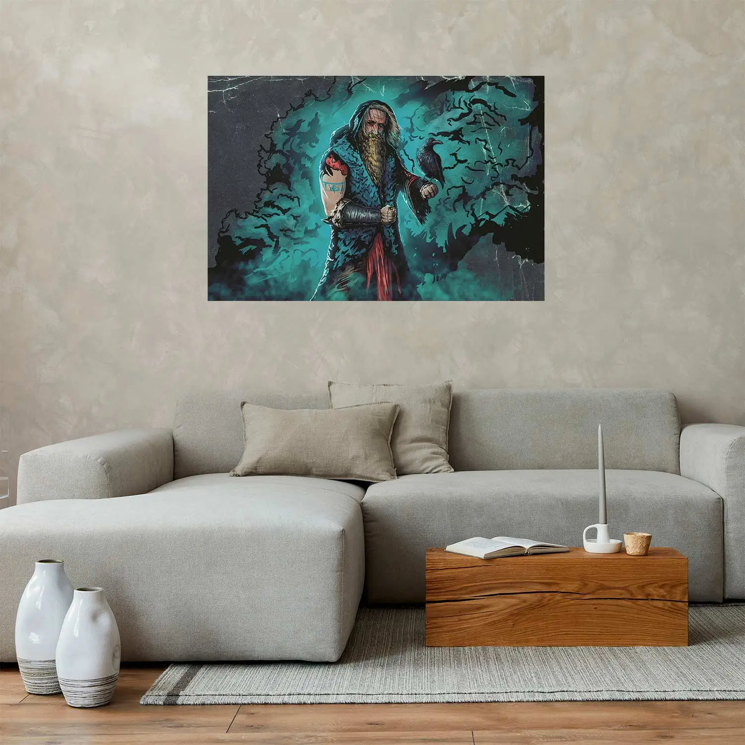 Láminas Decorativas Cuervo Enmarcar - Colección Nueva 2026