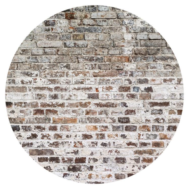 Brick Wall - Old Wall in Shades of Gray and Brown