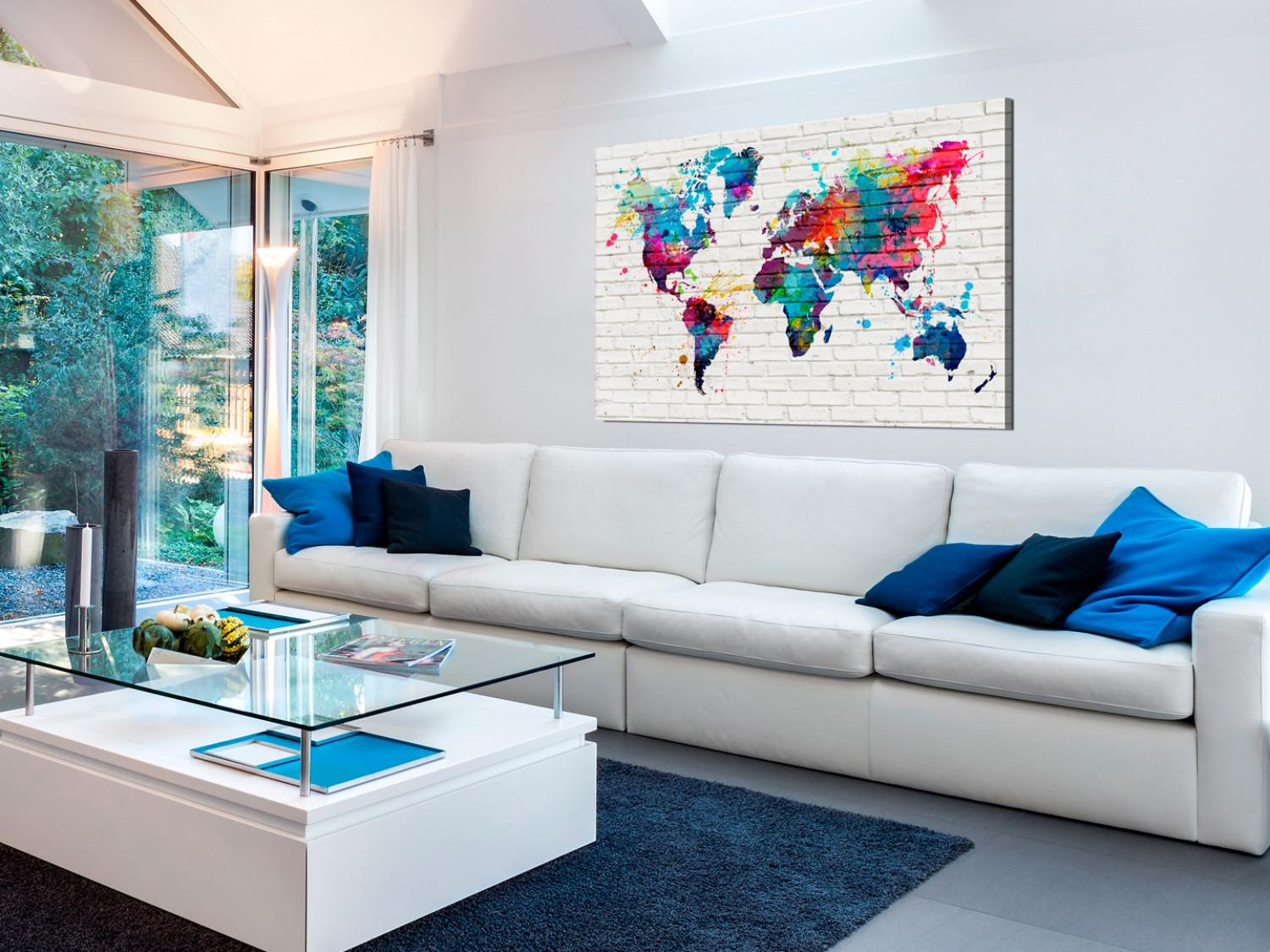 Cuadro Modern Style: Walls of the World