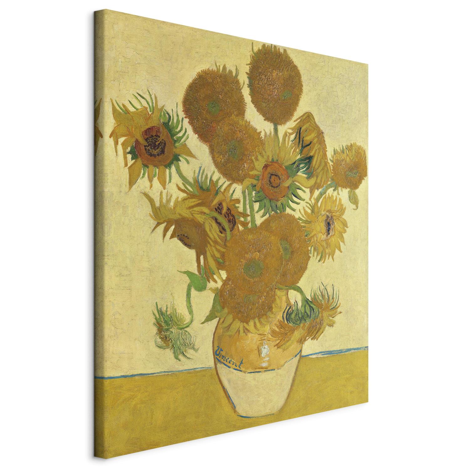Réplica de pintura Sunflowers