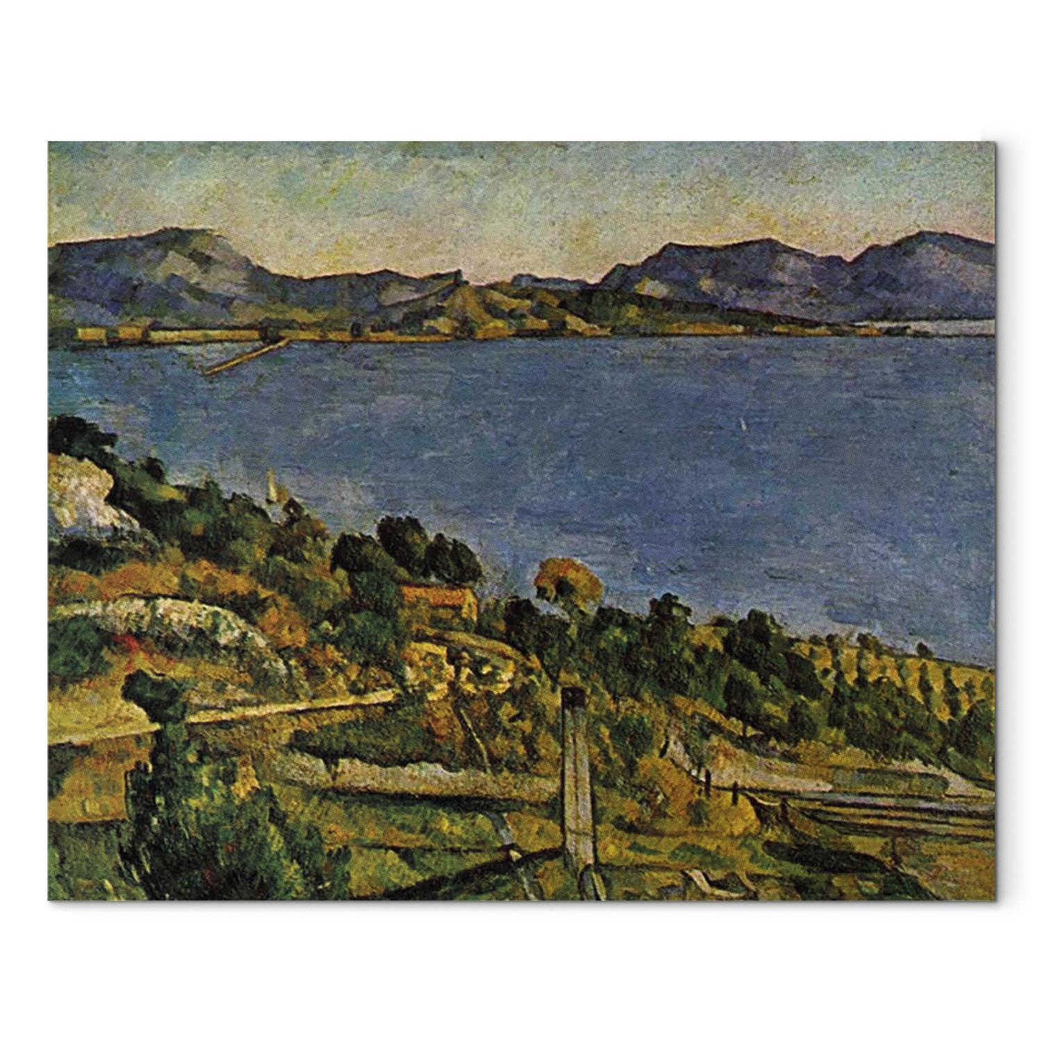 Reproducción de cuadro The Bay of Marseilles, Seen from L'Estaque