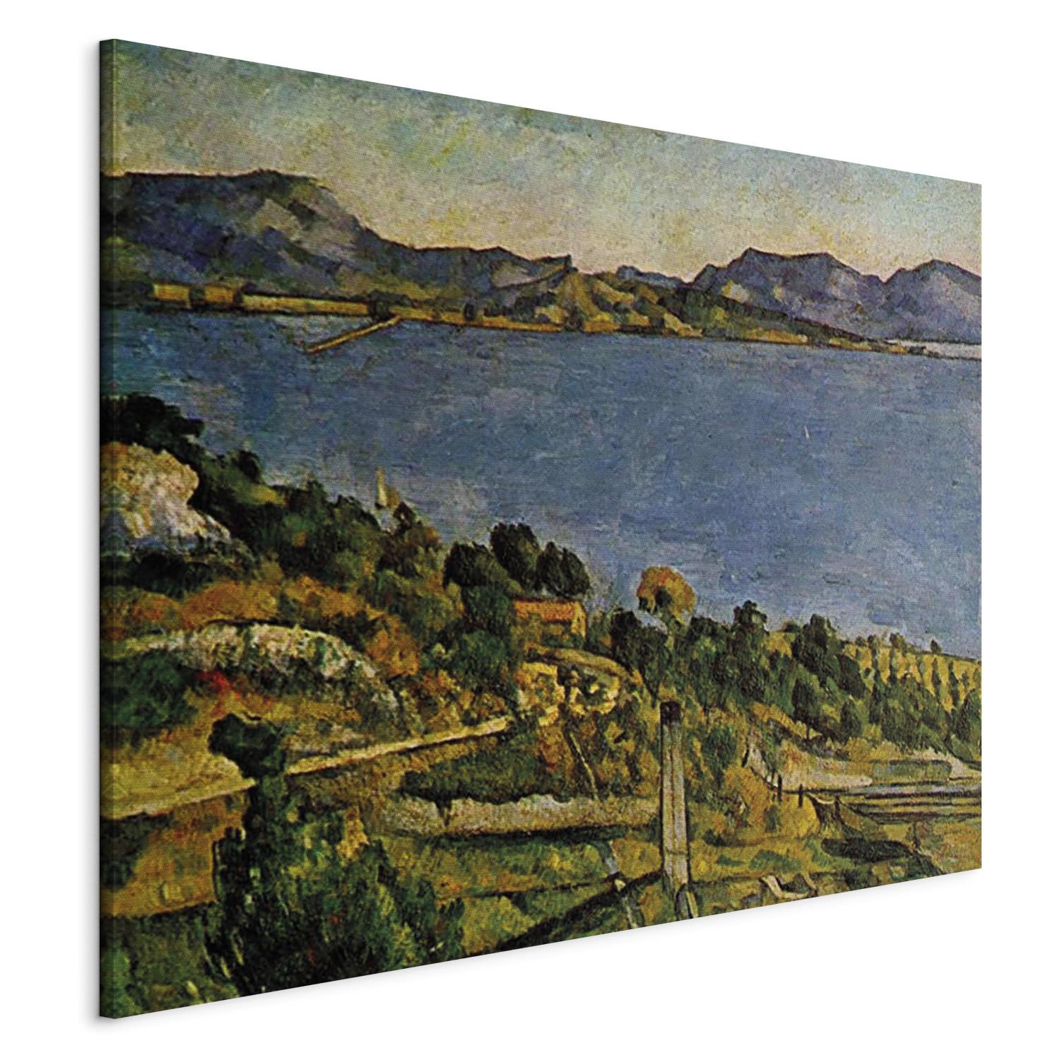 Reproducción de cuadro The Bay of Marseilles, Seen from L'Estaque