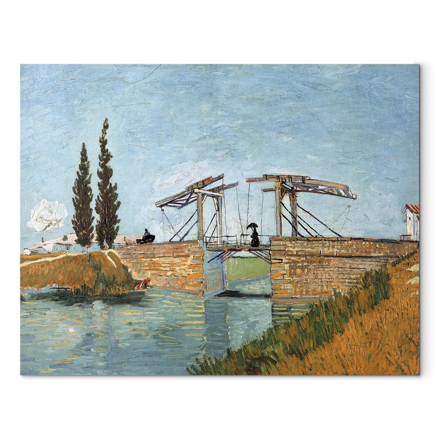 Réplica de pintura Langlois Bridge in Arles