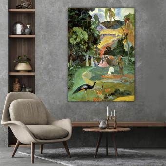 Réplica de pintura Landscape with Peacocks