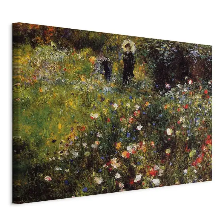 Pierre-Auguste Renoir - Mujer con una sombrilla en un jardín