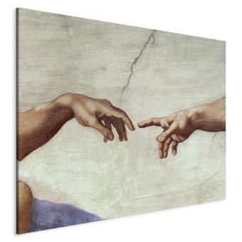 Reproducción Sistine Chapel (Creation of Adam, Fragment: The Hands of God and Adam)