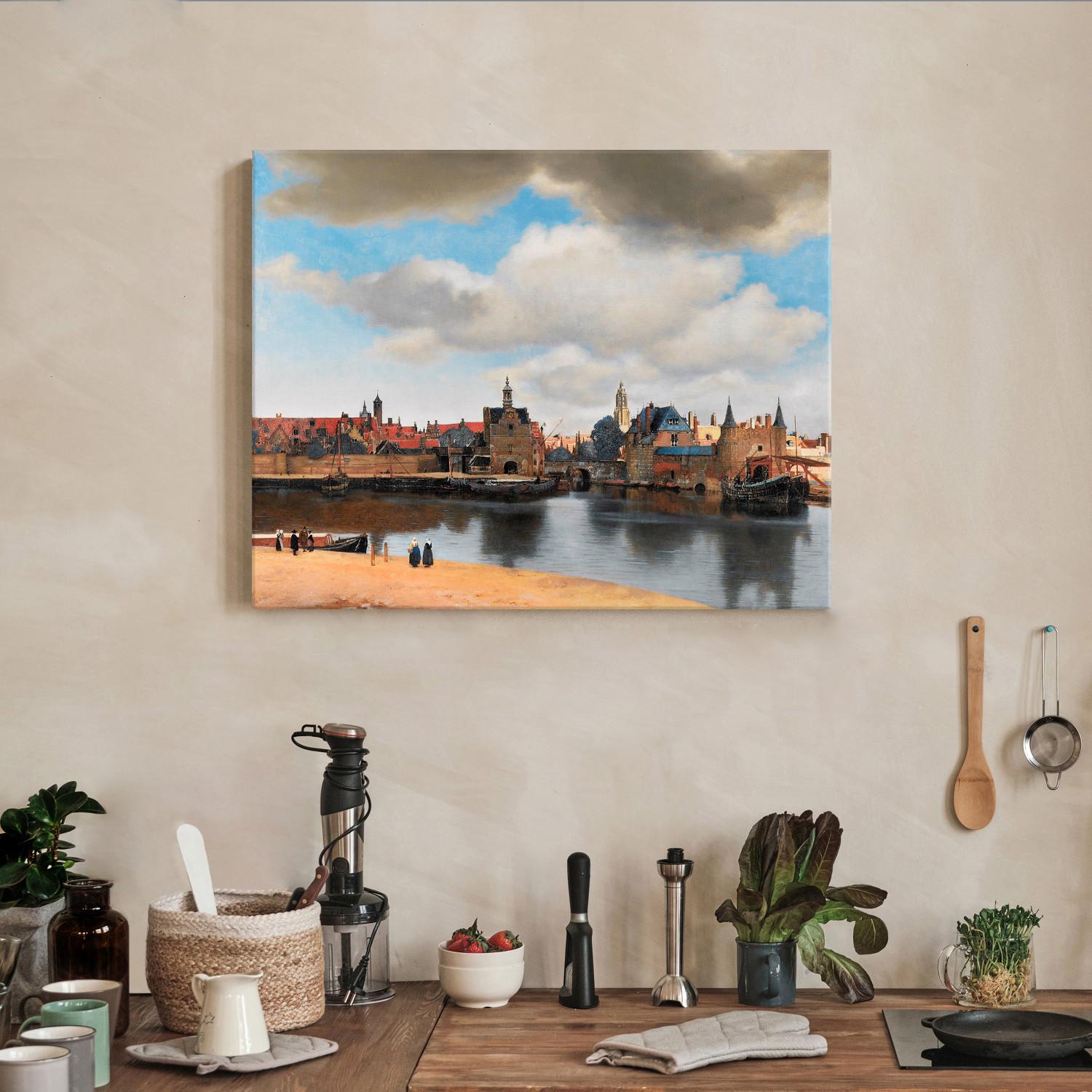 Reproducción de cuadro View of Delft