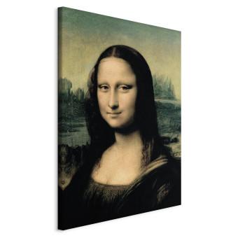 Cuadro famoso Mona Lisa (fragment)