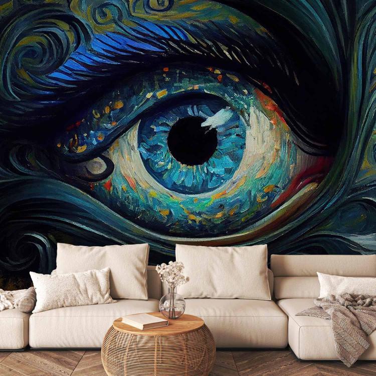Blue Eye - A Composition Inspired by Van Gogh’s Starry Night