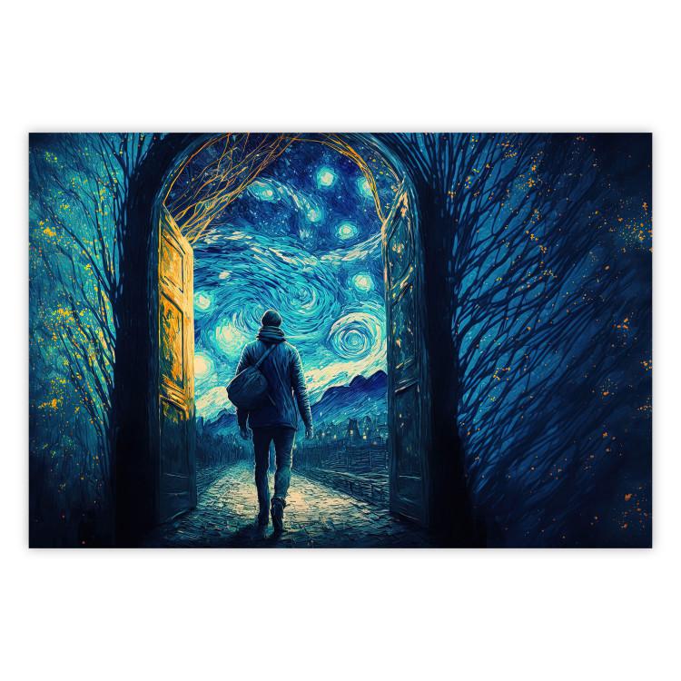 Gateway to the Night World - Abstraction Inspired by the Work of Van Gogh