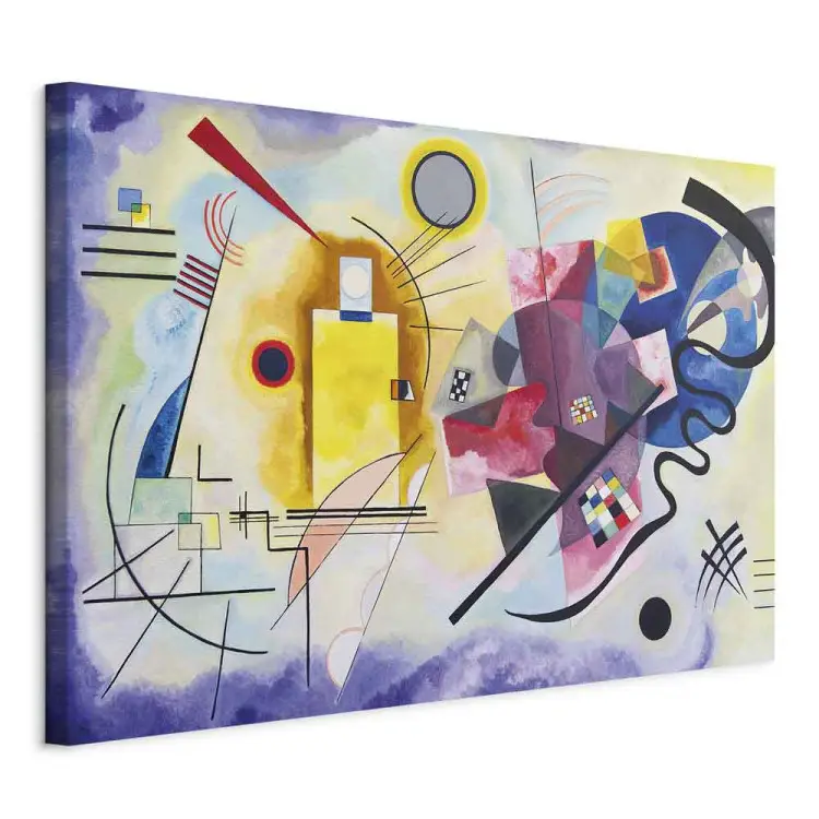 Wassily Kandinsky - Amarillo - Rojo - Azul