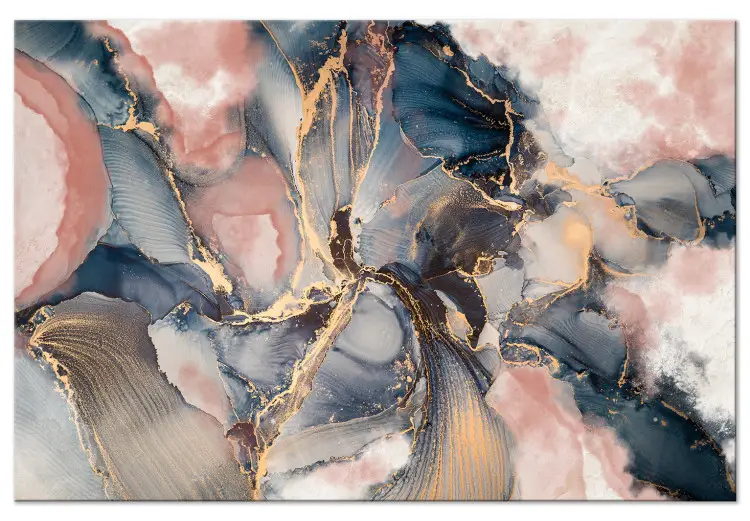 Viaje sentimental - abstracción en colores pastel amplia