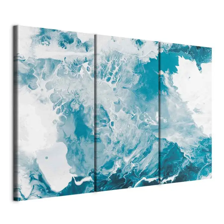 Azul abstracto - colores marinos como el mármol