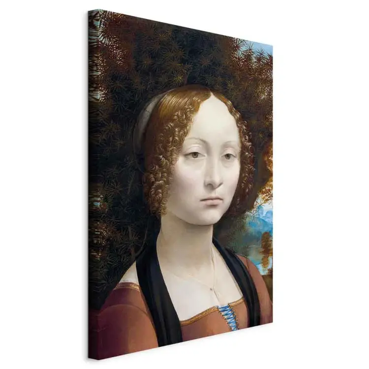 Leonardo da Vinci - Retrato de Ginevra de Benci