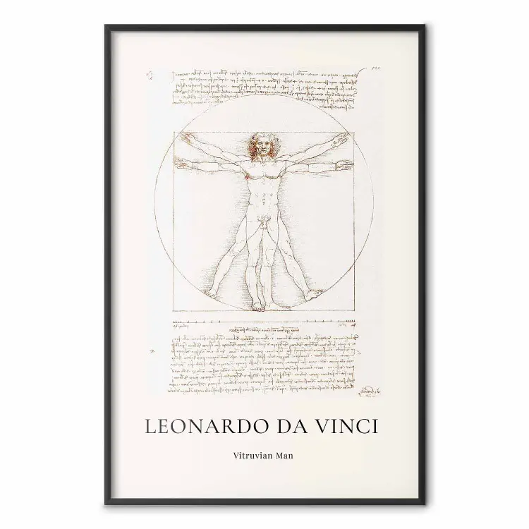 Leonardo da Vinci - El hombre de Vitruvio
